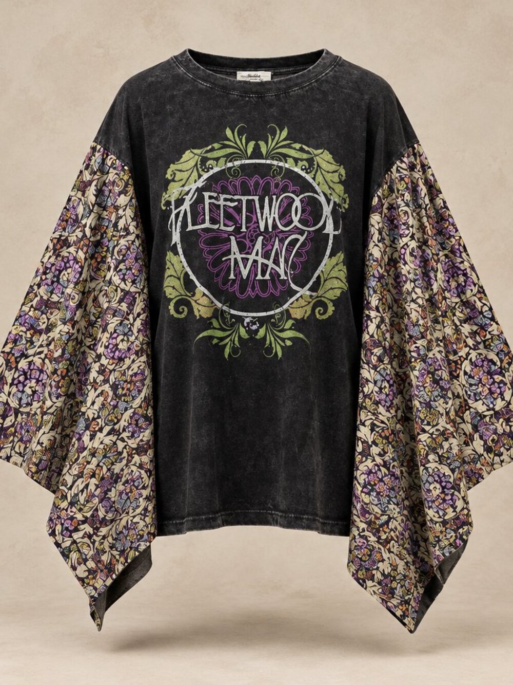 Blue Velvet Fleetwood Mac Boho Nights Poncho Tee